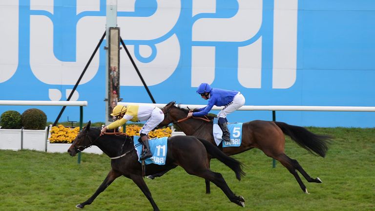 She was pushed close by Godolphin representative Pulcinella though