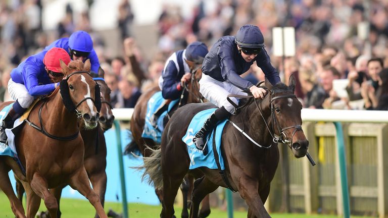 Together Forever and Joseph O'Brien win the Dubai Fillies' Mile 