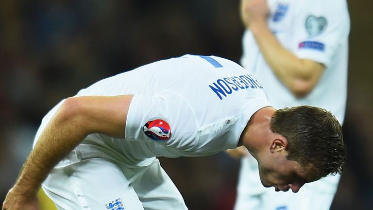 Jordan Henderson, 5/10: Failed to live up to his recent club performances before his half-time departure, with most of his passes going awry.