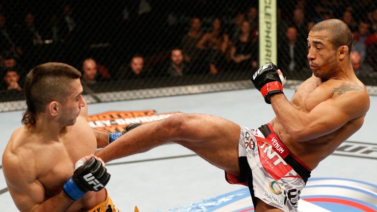 Jose Aldo will defend his title again this weekend