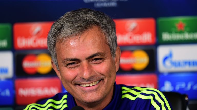 Chelsea's Manager Jose Mourinho during a press conference at Cobham Training Ground, Surrey.
