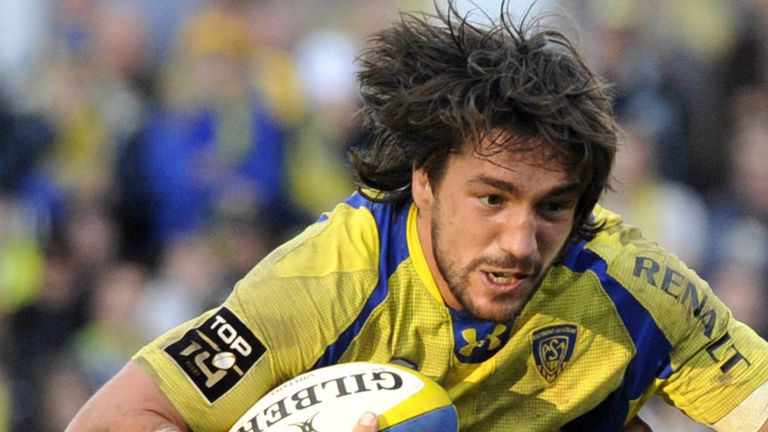 Clermont's French flanker Julien Bardy