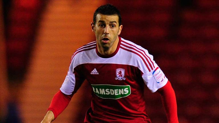 Julio Arca, Middlesbrough 2012