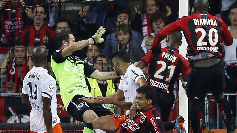 Lloyd Palun snatches a late equaliser for Nice