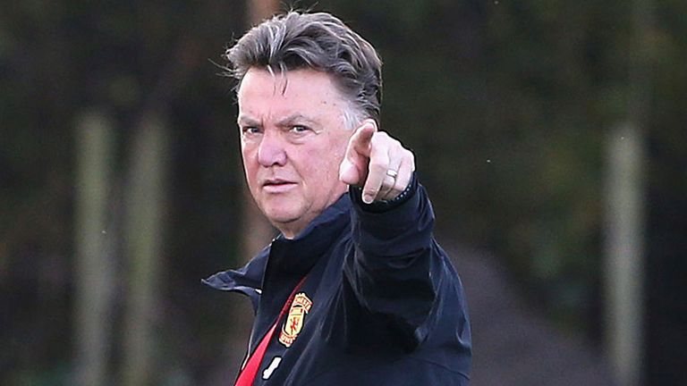 Manchester United manager Louis van Gaal