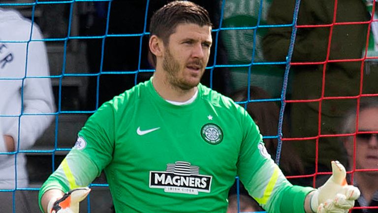 Lukasz Zaluska: Absolved of blame by Celtic manager