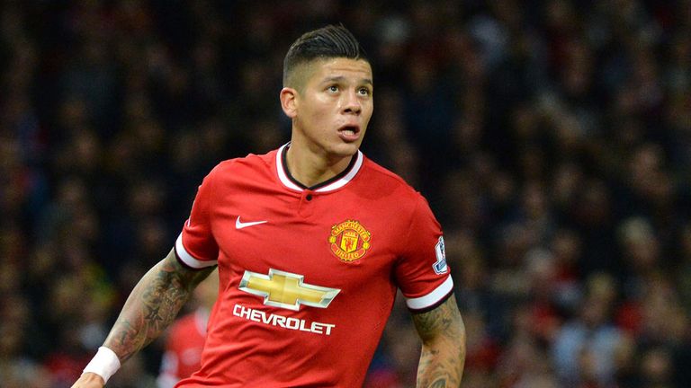 Marcos Rojo: Still doesn't look assured at the heart of the defence, and remains a little mistake-prone. 6/10