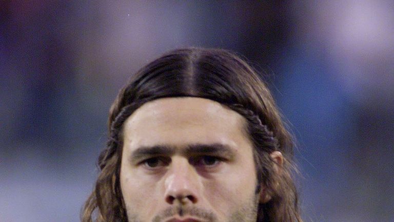 Mauricio Pochettino, Argentina v Cameroon, March 2002