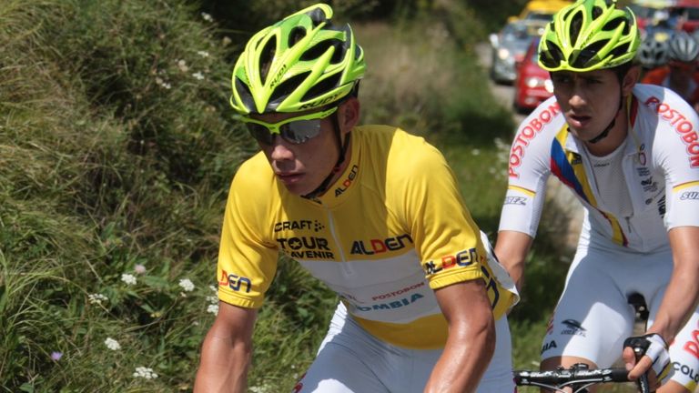 Miguel Angel Lopez, Tour de l'Avenir 2014