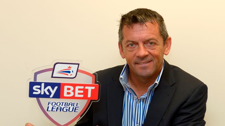 Pic by Arfa.Phil Brown SKYBET Manager of the Month League Two 09-10-2014