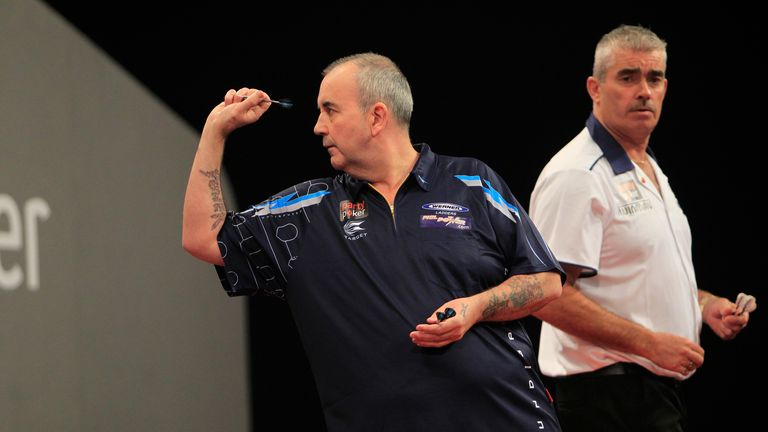 Phil Taylor: Enjoyed a comfortable victory against Steve Beaton in Dublin