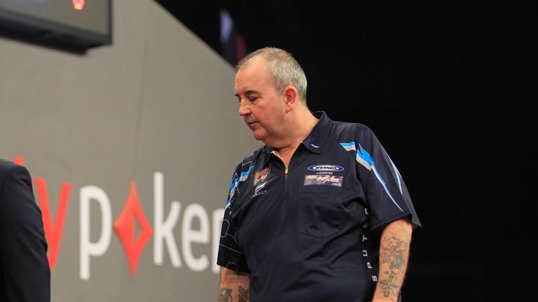 QUARTER FINAL.PHIL TAYLOR V JAMES WADE.PHIL TAYLOR IN ACTION