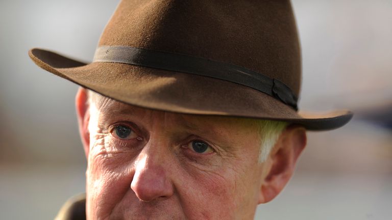 WINCANTON, ENGLAND - OCTOBER 18: Philip Hobbs poses at Wincanton racecourse on October 18, 2012 in Wincanton, England