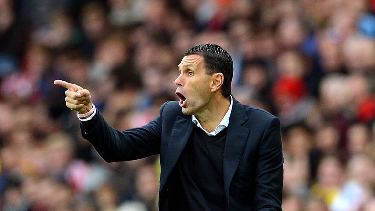 Gus Poyet - Sunderland v Arsenal