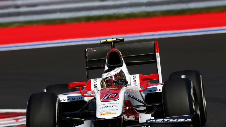 Stoffel Vandoorne: On pole again (GP2 Series Media)