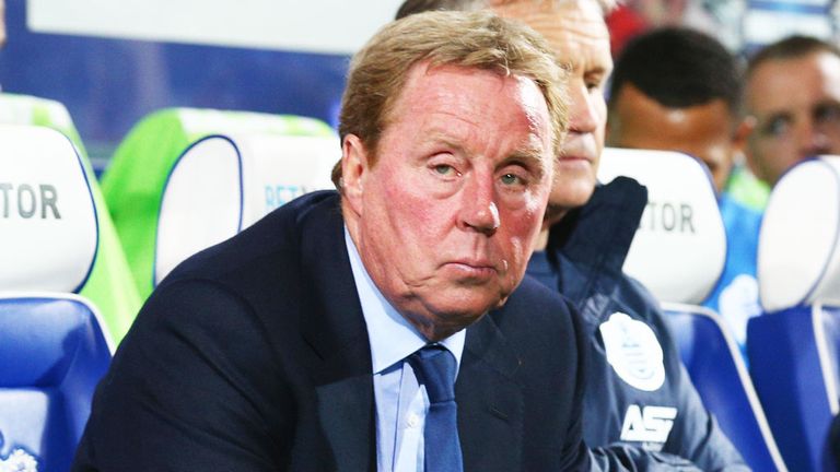 Harry Redknapp: QPR boss was delighted with his teams performance against Aston Villa