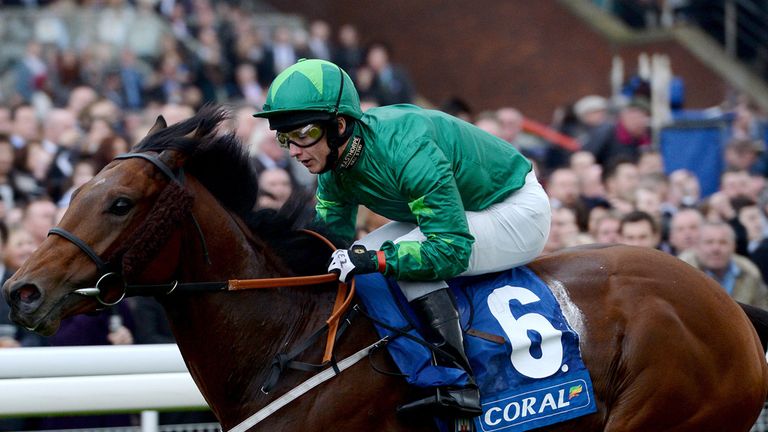 David Allan pictured winning on Mattmu at York earlier in the year