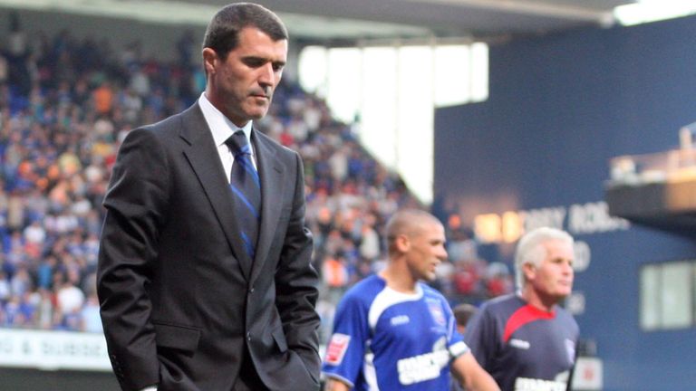 Ipswich manager Roy Keane 