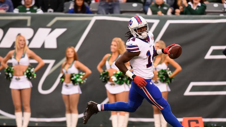 Sammy Watkins raced home as Buffalo Bills beat New York Jets 43-23 at the MetLife Stadium