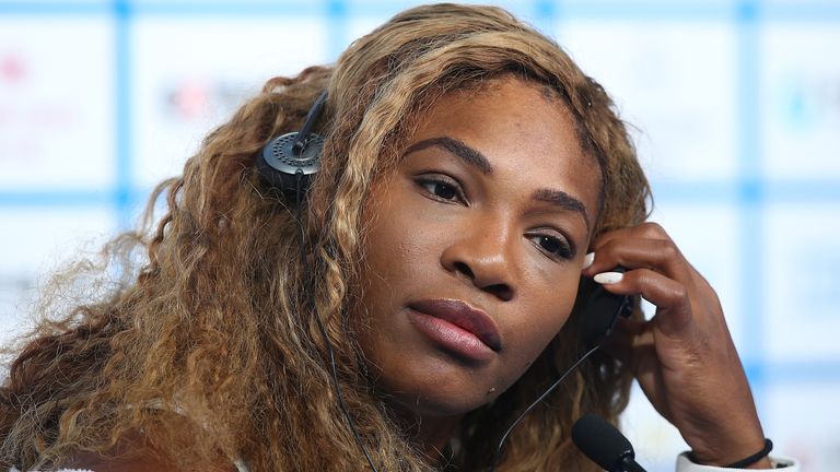 Serena Williams of the USA announces she will withdraw from the China Open due to injury