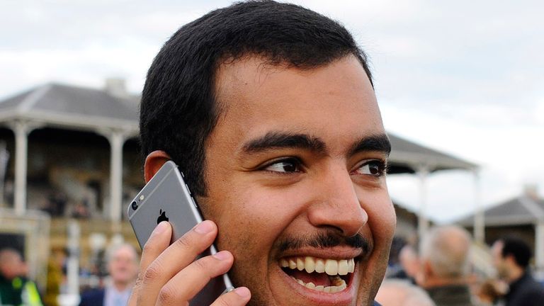 Sheikh Fahad Al Thani delights