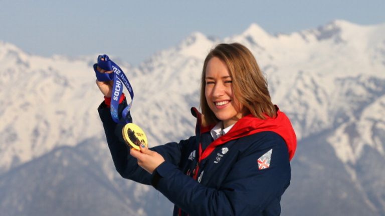 Lizzy Yarnold: The Olympic champion wants to build upon her success in Sochi. 