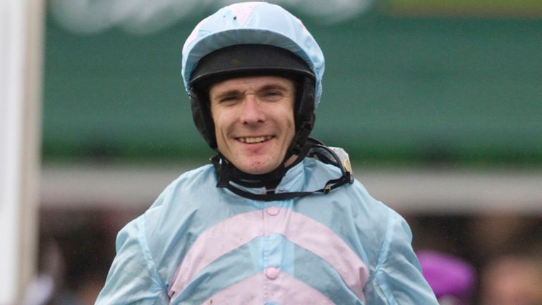 Tom Scudamore celebrates