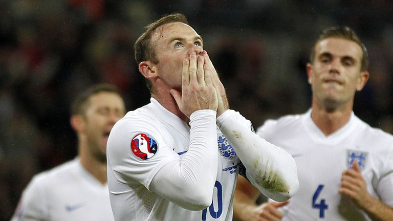 Wayne Rooney, 6/10: He may have got his goal from the penalty spot, but it was an incredibly wasteful evening from England's captain