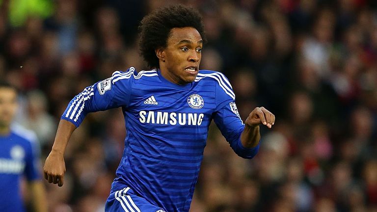 Willian: Had just one shot on goal in a quiet attacking display, but put in an impressive defensive shift. 6/10