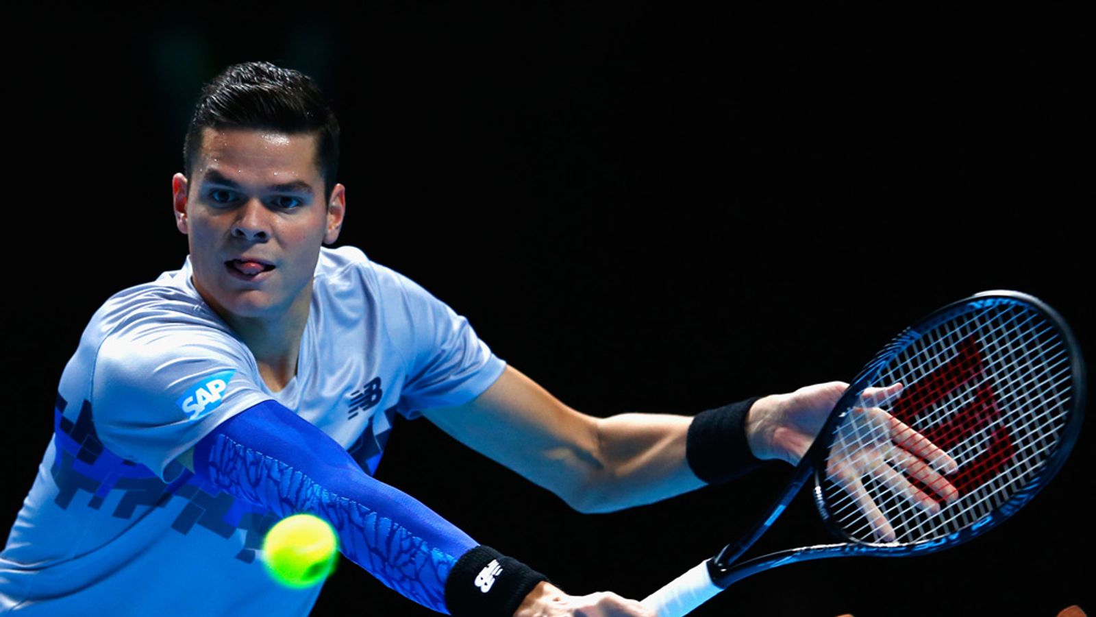 ATP World Tour Finals Injury forces Milos Raonic out and replaced by David Ferrer Tennis News Sky Sports