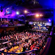 The Wolverhampton  Civic Hall hosts this week's Grand Slam of Darts which is live on Sky Sports 