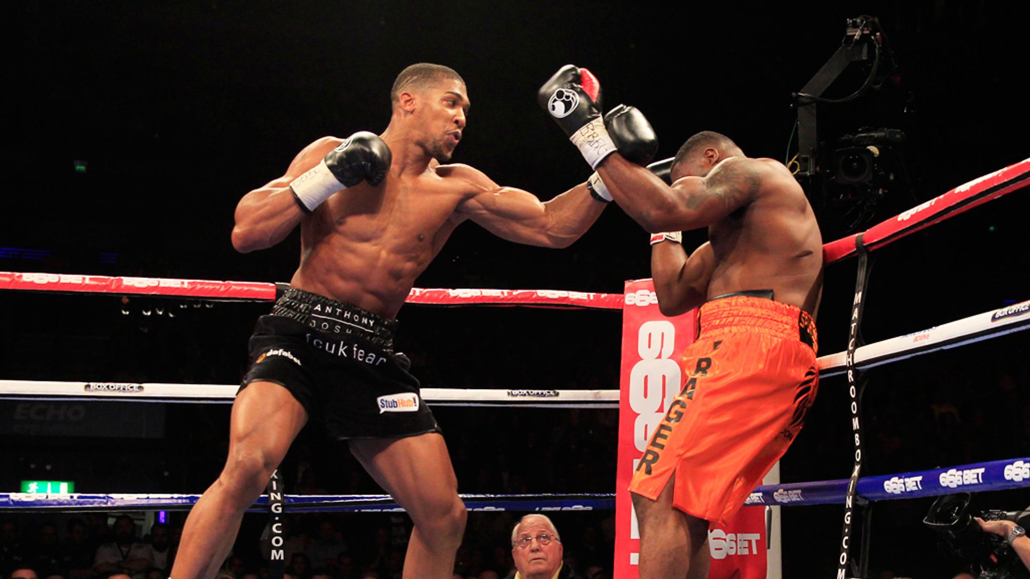 Anthony Joshua says he will put on a show against Jason Gavern next month Boxing News Sky Sports