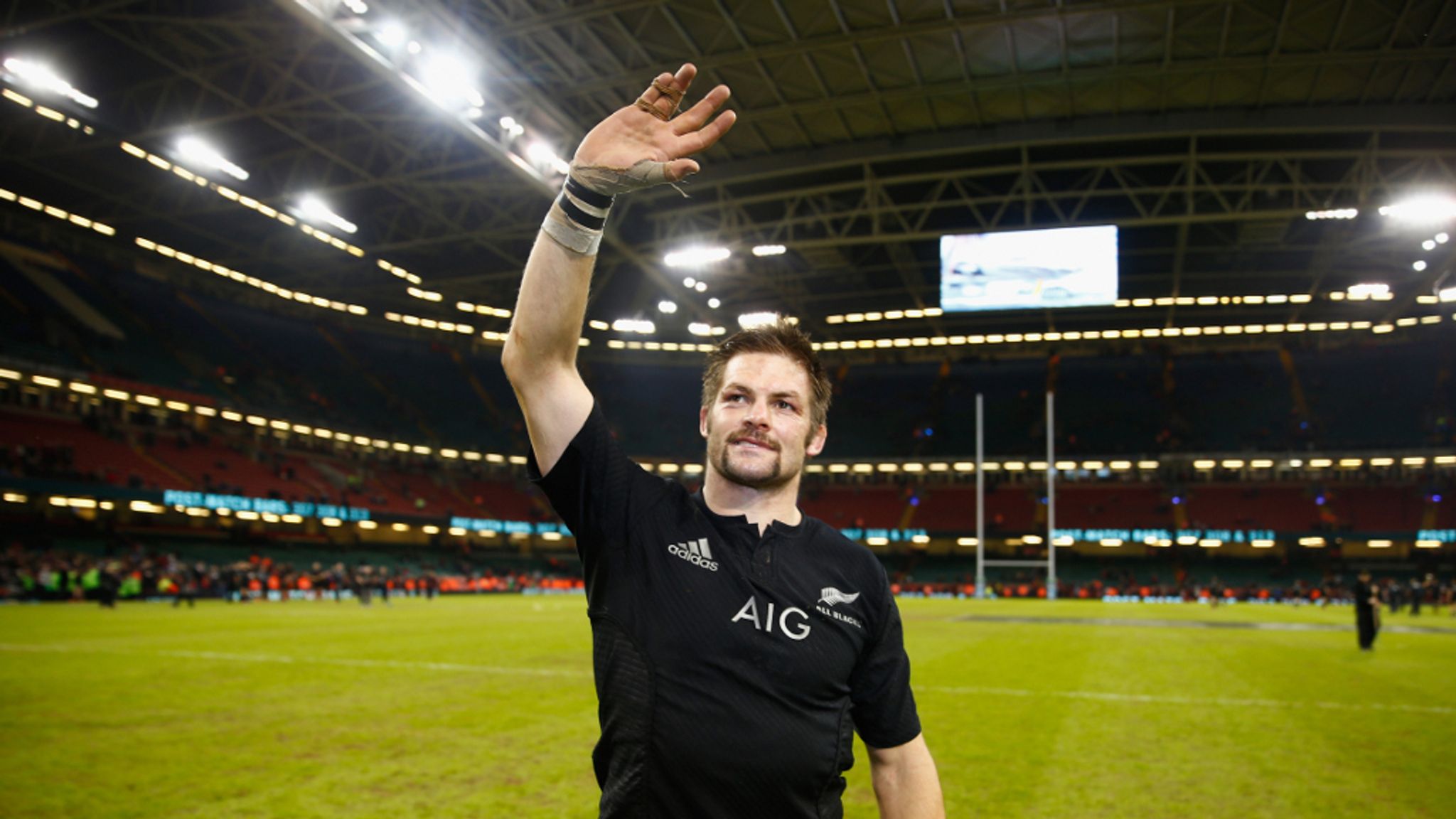 Richie Mccaw Pretty Proud To Complete 100 Tests As New Zealand Captain With Wales Win Rugby Union News Sky Sports