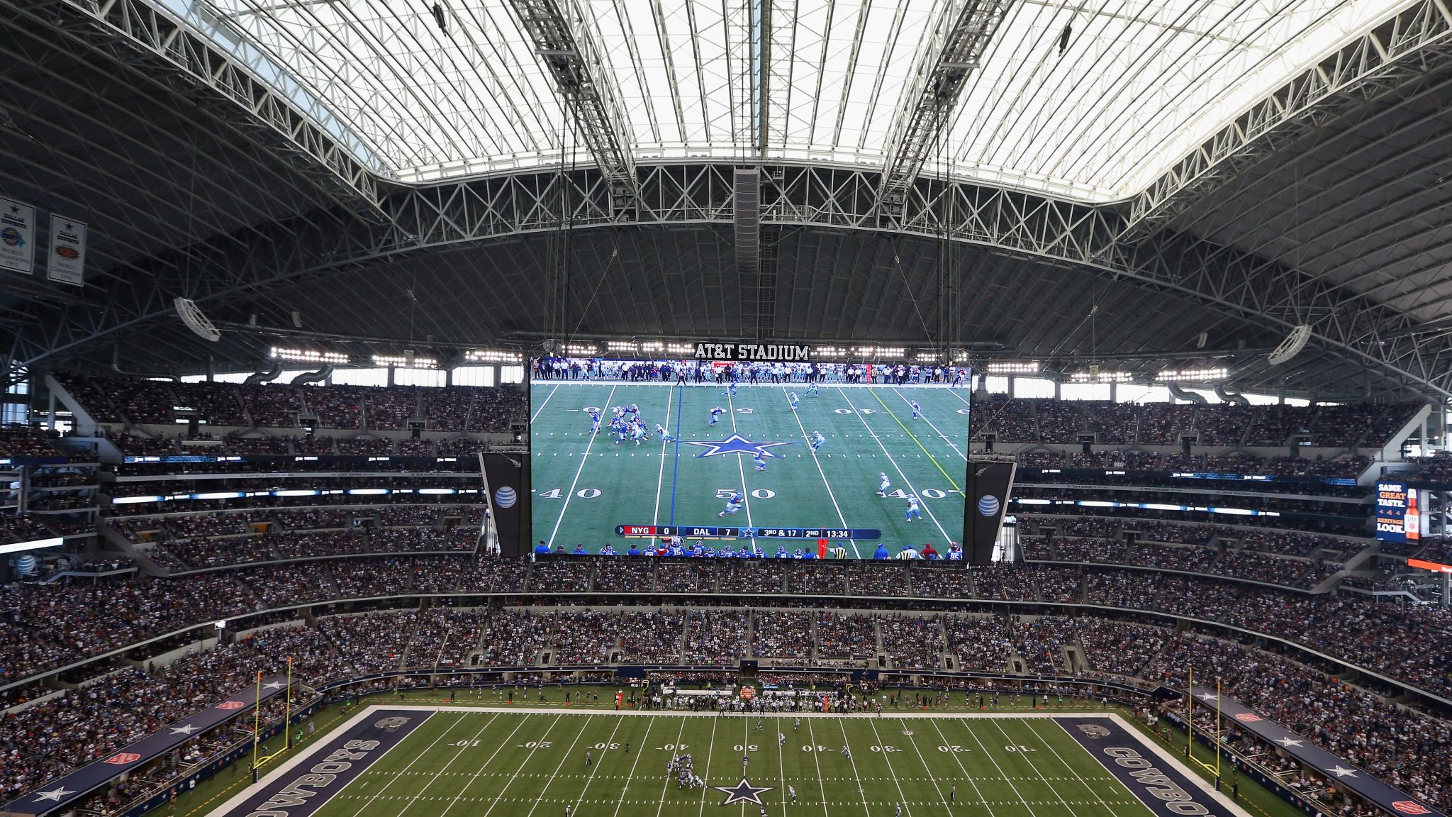 AT&T Stadium, home of the Dallas Cowboys National Football League