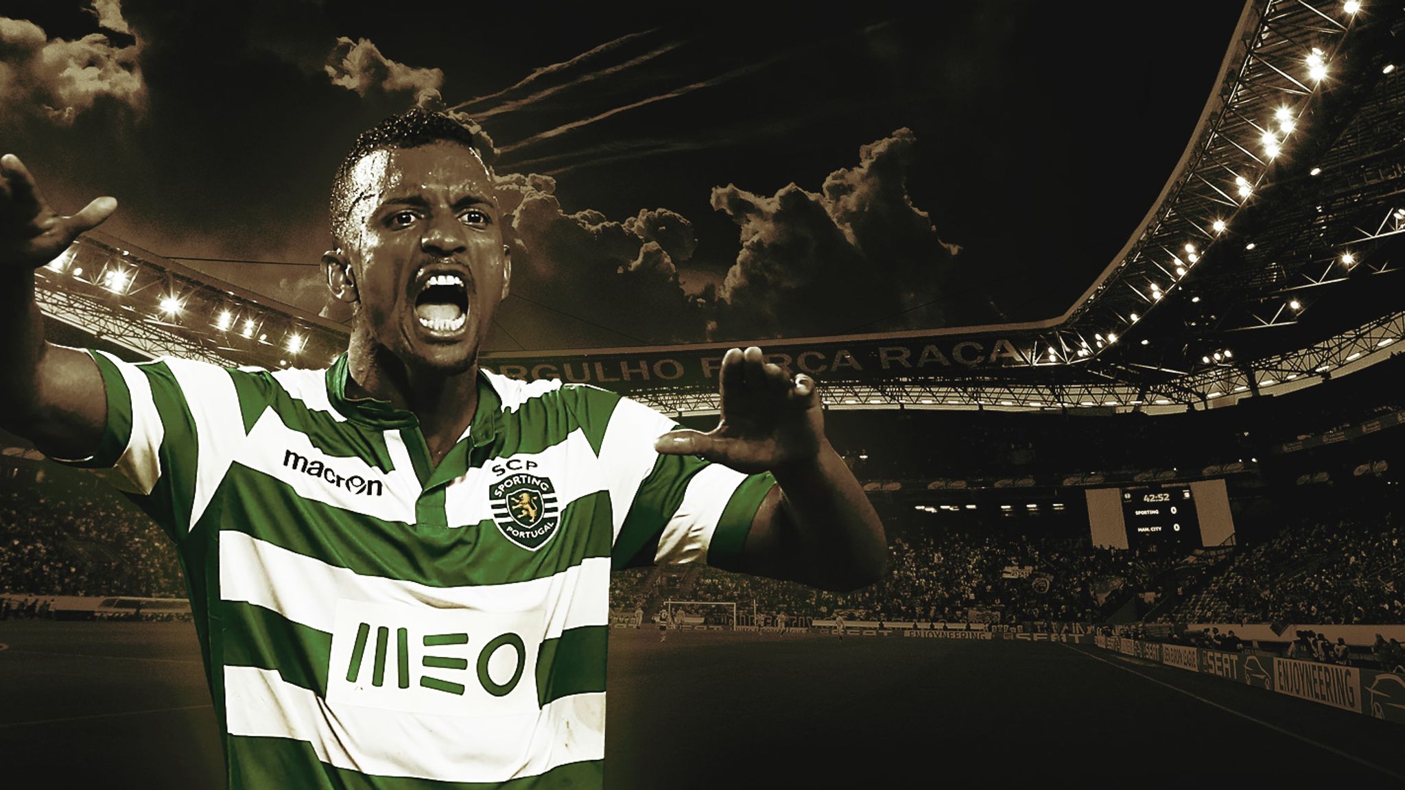 nani champions league