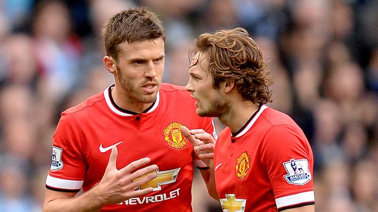 Michael Carrick and Daley Blind
