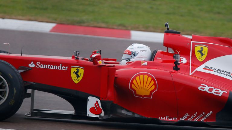 Vettel, whose childhood hero was Ferrari legend Michael Schumacher, described the test as a "fairytale"