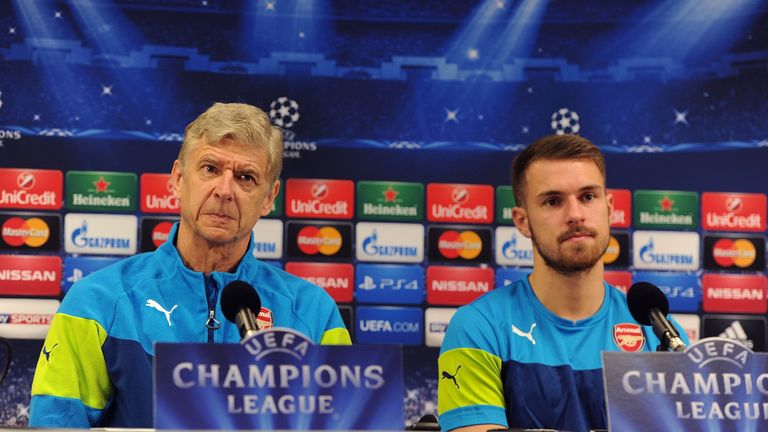Arsene Wenger and Aaron Ramsey: Sticking together