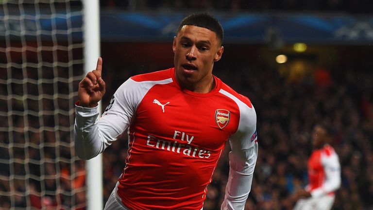 Alex Oxlade-Chamberlain increased the advantage to 3-0 after the break