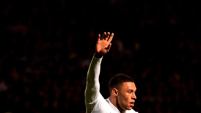 Alex Oxlade-Chamberlain of England 