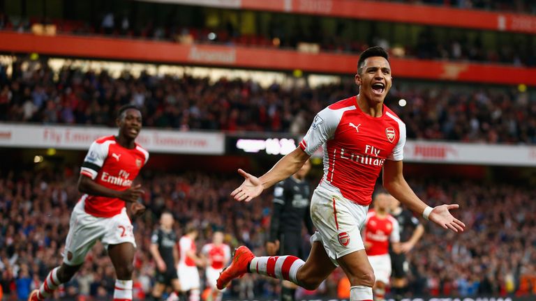 It took until the 70th minute for Alexis Sanchez to put Arsenal ahead