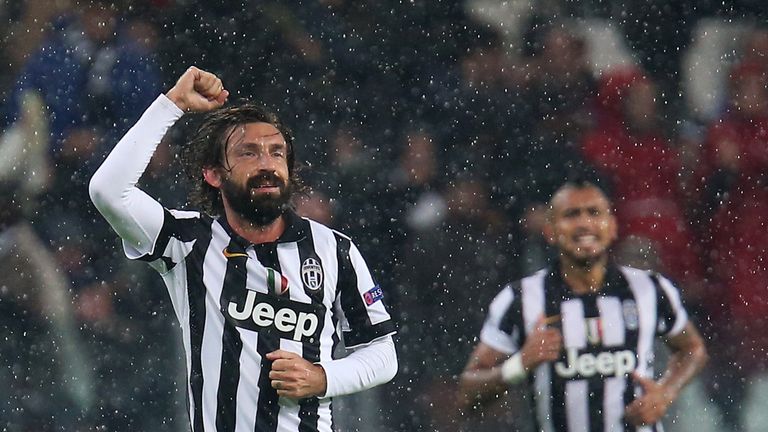 Juventus' midfielder Andrea Pirlo