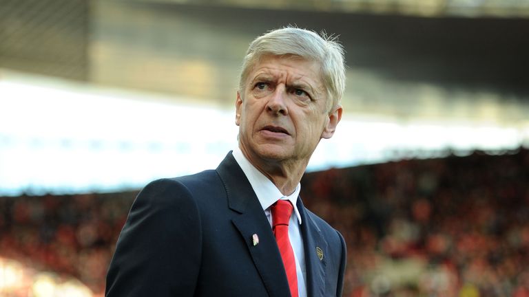 Arsene Wenger at Emirates Stadium on November 1, 2014 for the Premier League match between Arsenal and Burnley.