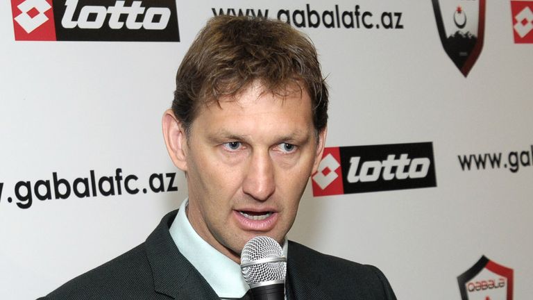 Former Arsenal defender and Portsmouth manager Tony Adams signed a three-year deal to coach ex-Soviet republic Azerbaijan side Gabala FC