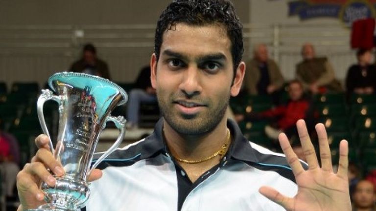 Rajiv Ouseph, who is a seven-time winner of the England National Badminton Championship 