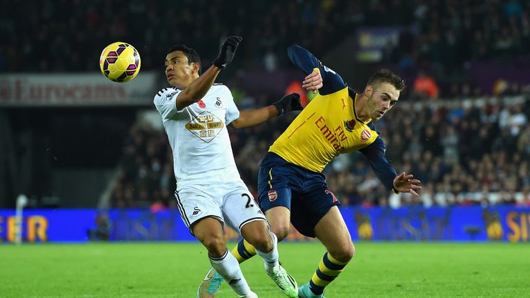 Merson says his old club Arsenal will have far too much for the midtable Swans on Monday Night Footballl