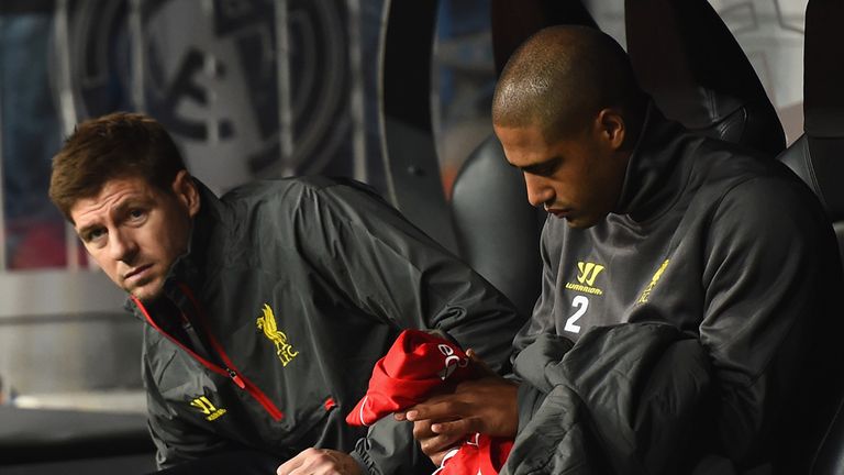 Steven Gerrard and Glen Johnson were among those left to sit on the bench in Madrid.