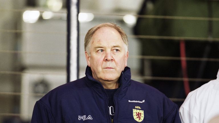 28 Mar 2001:  Portrait of Scotland coach Craig Brown before the World Cup 2002 Group Six Qualifying match against San Marino played at Hampden Park, in Gla