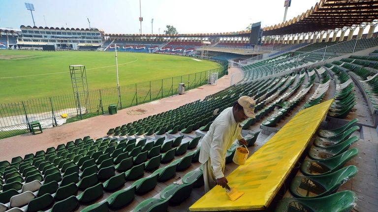 Gaddafi Stadium will host the action for Pakistan's ODI series against Kenya