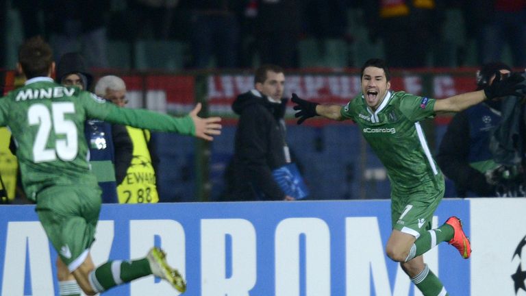There was an early blow for the Reds as Ludogorets took the lead thanks to Dani Abalo 